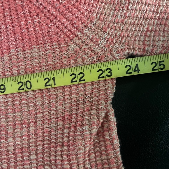 NWT SUNDANCE Avedon Henley Pink Ombre’ Sweater, Size L - Picture 8 of 10